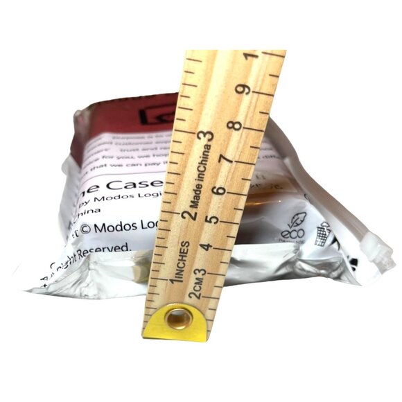 Wallet Phone Case iPhone 11 Pro Max Modos Logicos Case Wrist Strap Red Leather - Picture 16 of 16